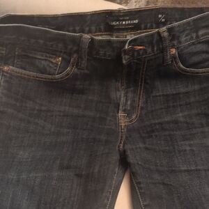 Lucky Brand Men's Straight Jeans - Dark Blue